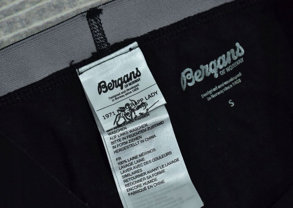 Bergans Fjellrapp Damskie Kalesony 3/4 Merino Wool S