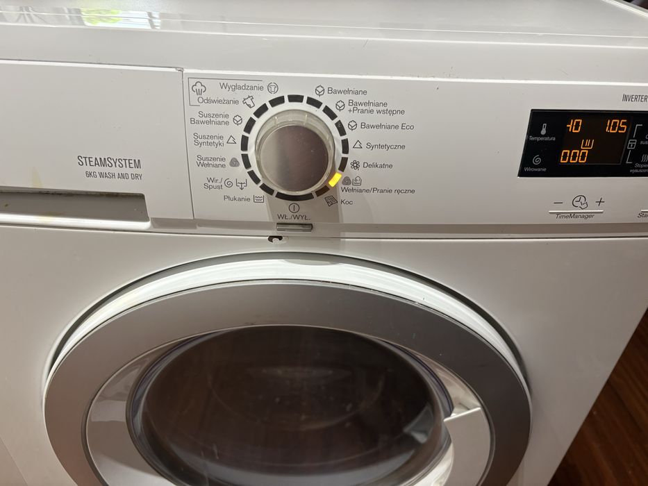 Pralko-Suszarka Electrolux  steam system EWW1486HDW na czesci