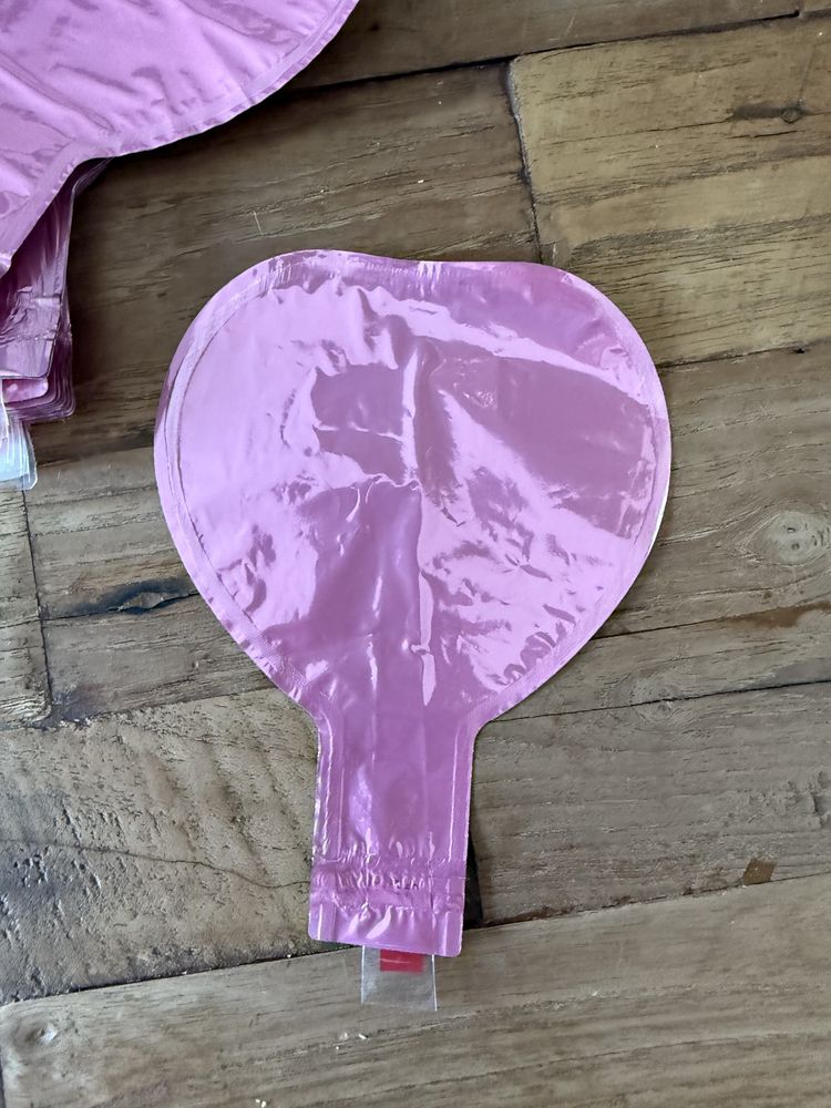 Baloes de foil coração 10cm