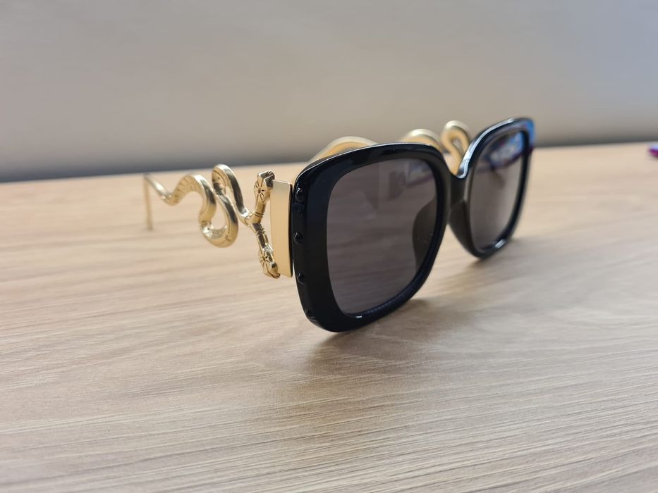 HIT Nowe Damskie Okulary Przeciwsłoneczne Polaryzacyjne UV400 Złote