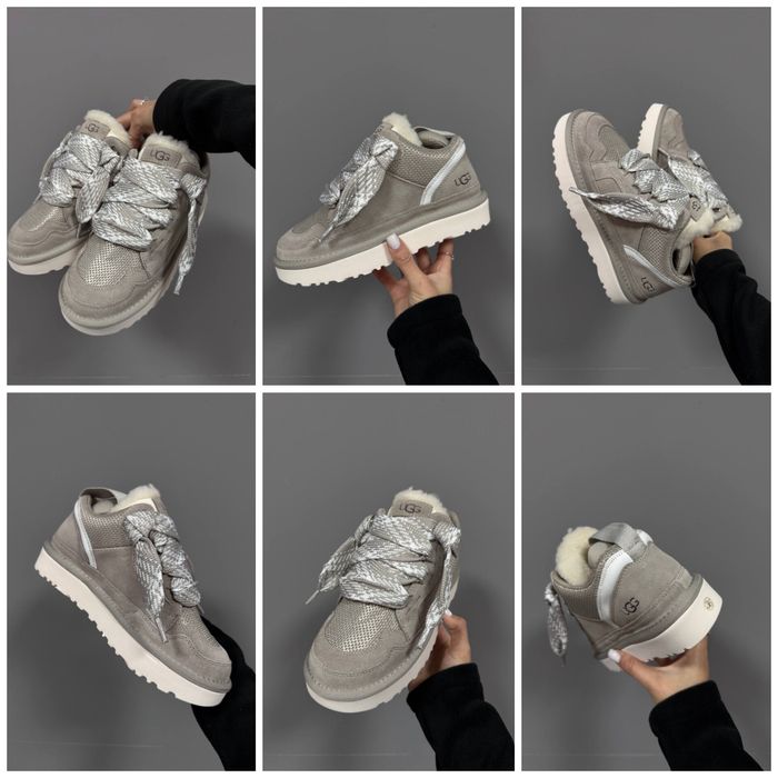 р36-41 Уггі UGG Lowmel Black Grey Chestnut Sand Brown