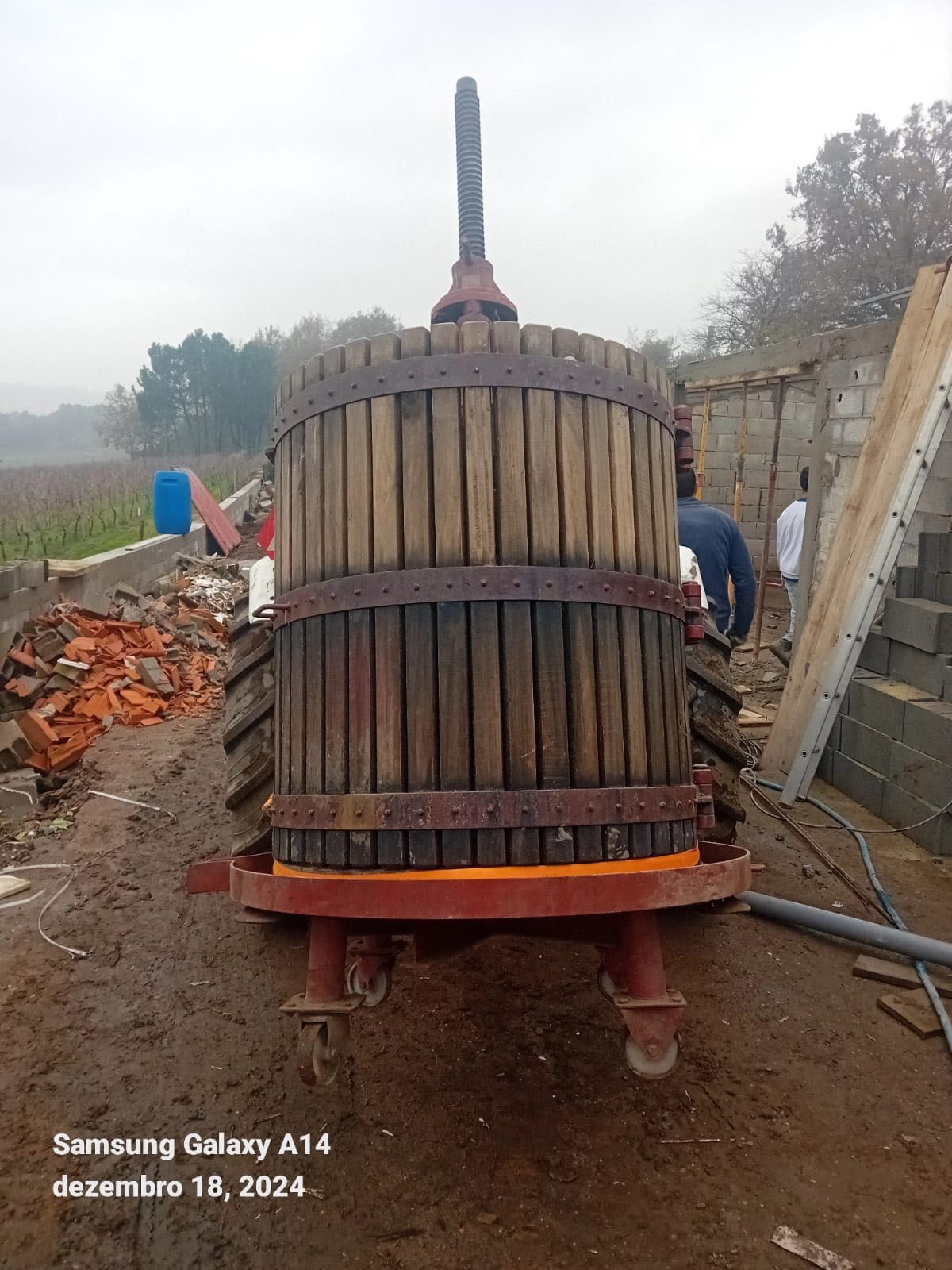 PRENSA para uvas
