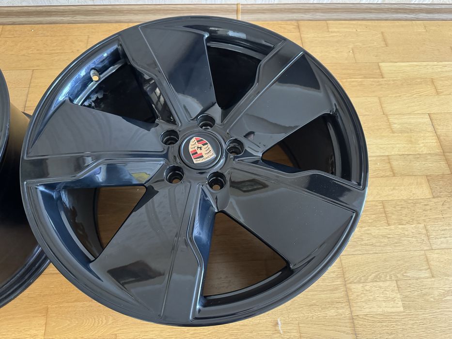 Porsche Turbo Aero Wheels R21 9J 11J Taycan 911 Cayenne Panamera ориг