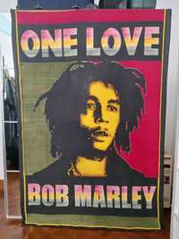 Painel de tecido Bob Marley