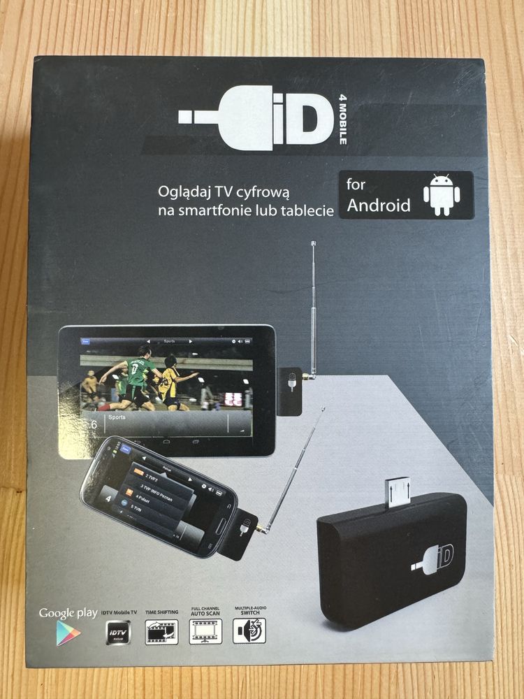 Tuner telewizyjny DVB-T id AndroidTV iD4mobile
