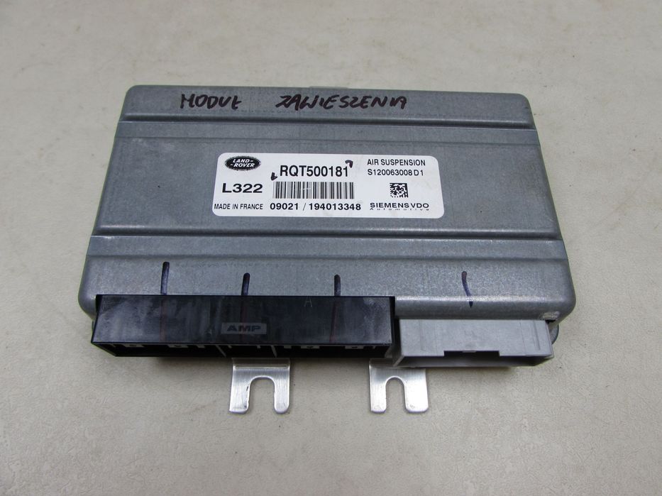 RANGE ROVER III LIFT L322 06-12 MODUL STEROWNIK ZAWIESZENIA RQT500181 S120063008