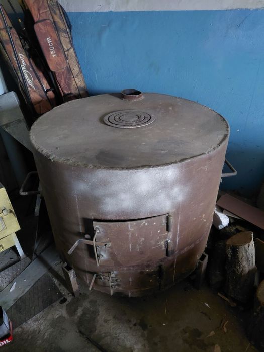 Буржуйка для гаражу або складу