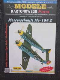 Model Kartonowy Modele Karton. Fana 2003\1-2 Messerschmitt Me-109 Z