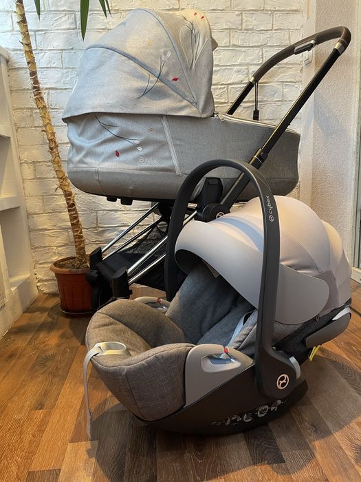 Cybex priam 3в1+зимовий конверт cybex