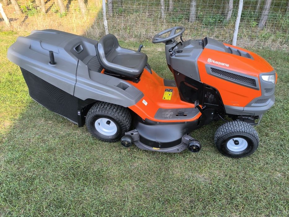 Traktorek kosiarka HUSQVARNA TC142 Briggs 22km 2cylindry pompa IGŁA!!!