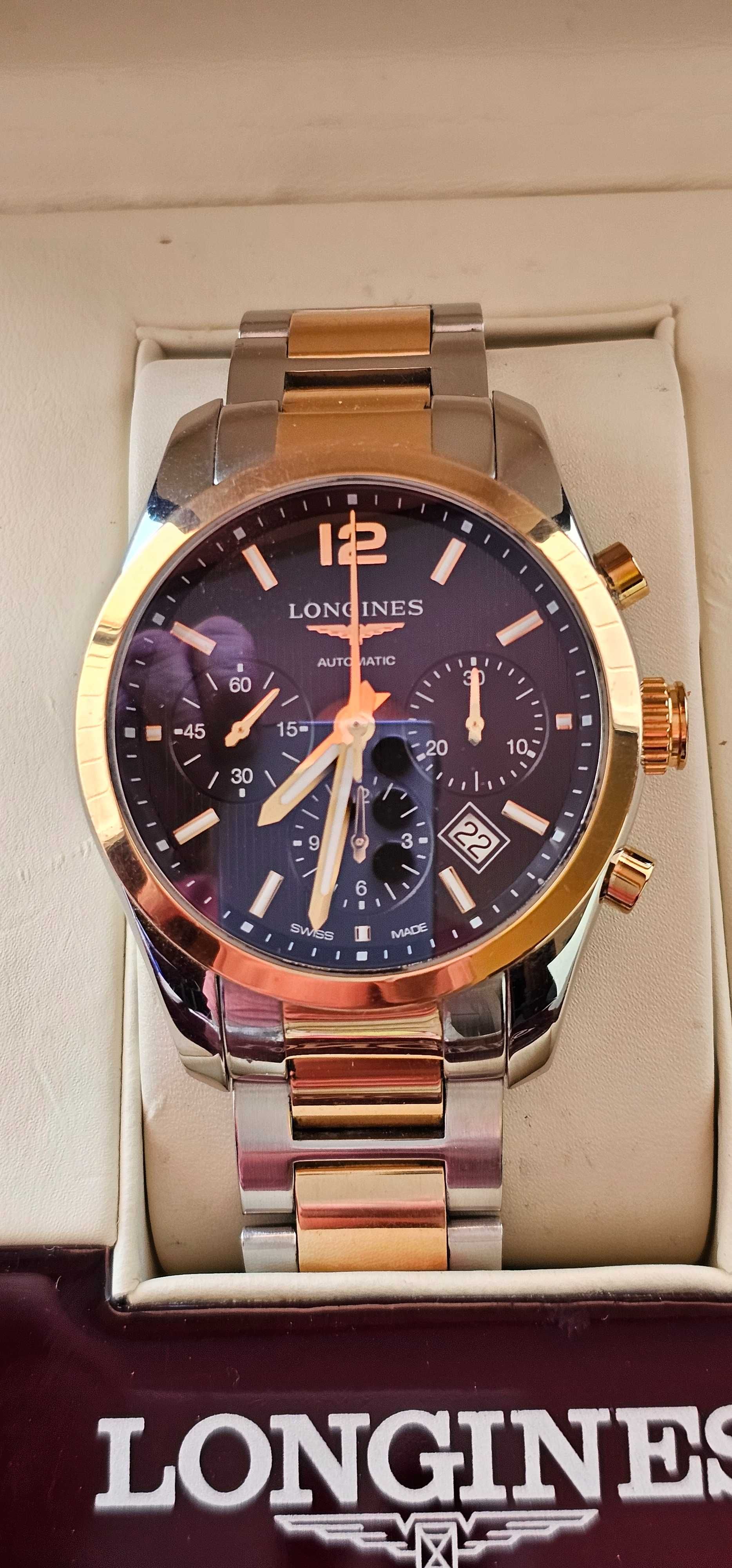 Longines Ouro e Aço