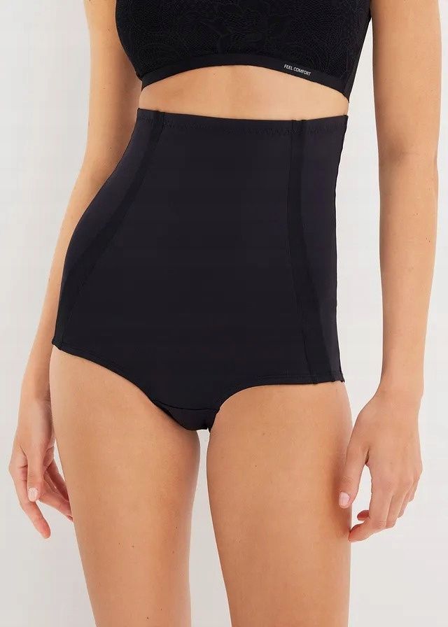 B.P.C. figi shape wysoka talia silny stopień modelowanie czarne r.46