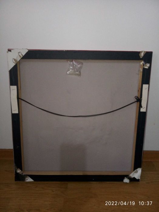 piękny obraz ręcznie malowany abstrakcja 50/50