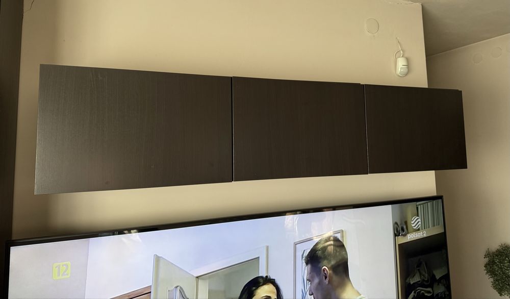 Szafka pod TV salon wisząca jak nowa 120 + 60 = 180 x 42 x 38cm Besta