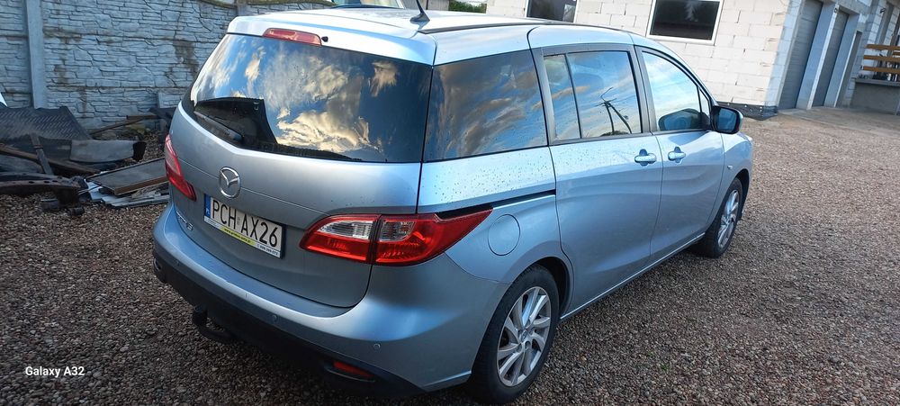 Klapa zderzak lampa mazda 5 cw 40B