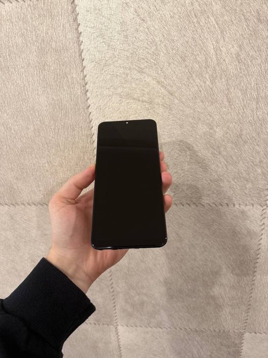 Дисплей Samsung Galaxy A22 с рамкой экран и сенсор, чёрный