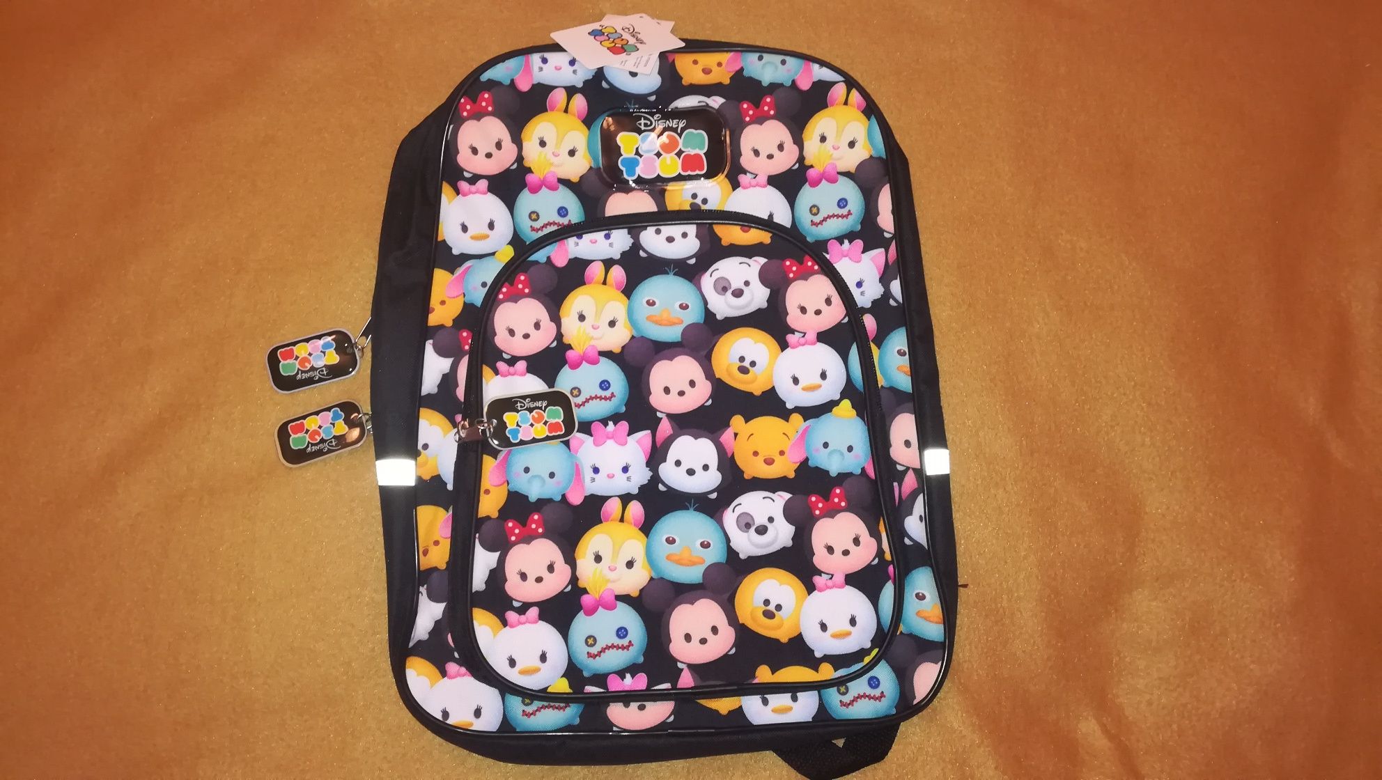 Artigo NOVO - Mochila Grande Disney Tsum Tsum