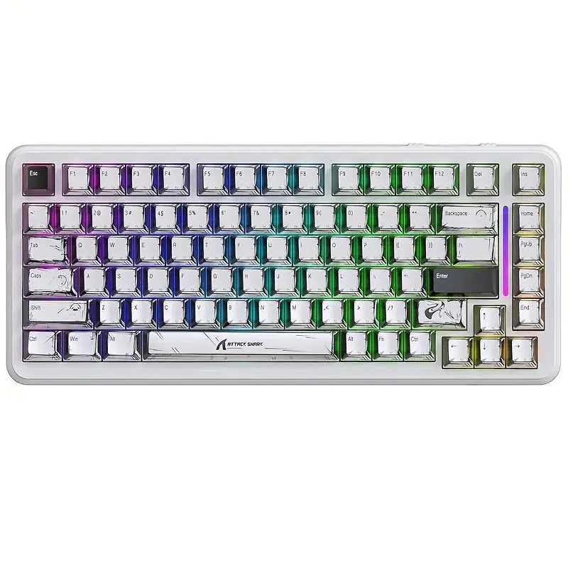 ATTACK SHARK X82PRO HE бездротова RGB магнітна клавіатура
