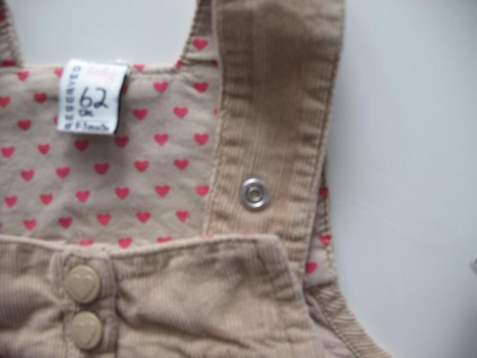 Spódniczka na szelkach z kotkiem Reserved rozmiar 62