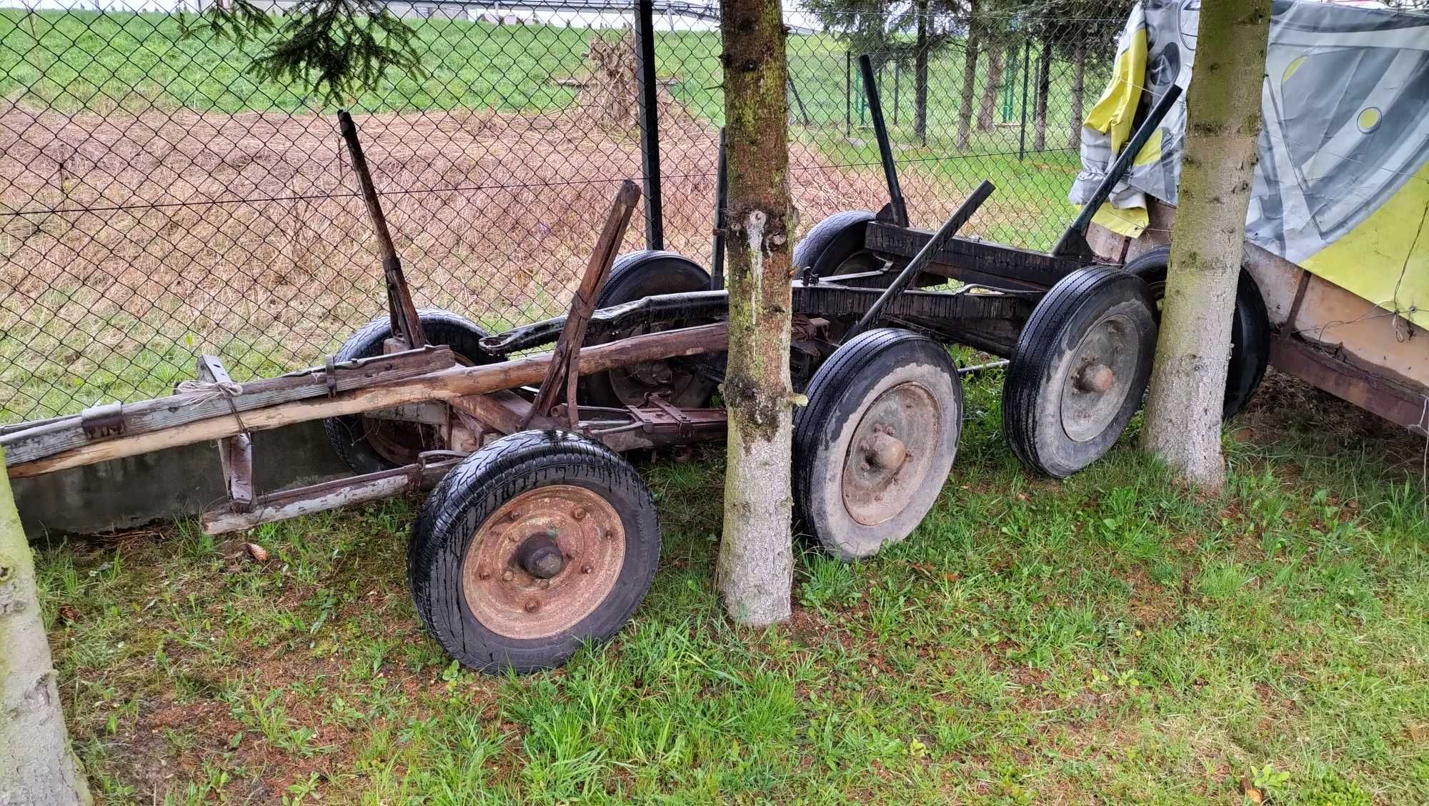 Sprzedam wóz oraz przyczepkę do traktora