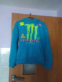 niebieska bluza monster