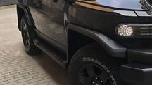 Пороги боковые Toyota FJ Cruiser Тойота Фджи Крузер боковая подножка