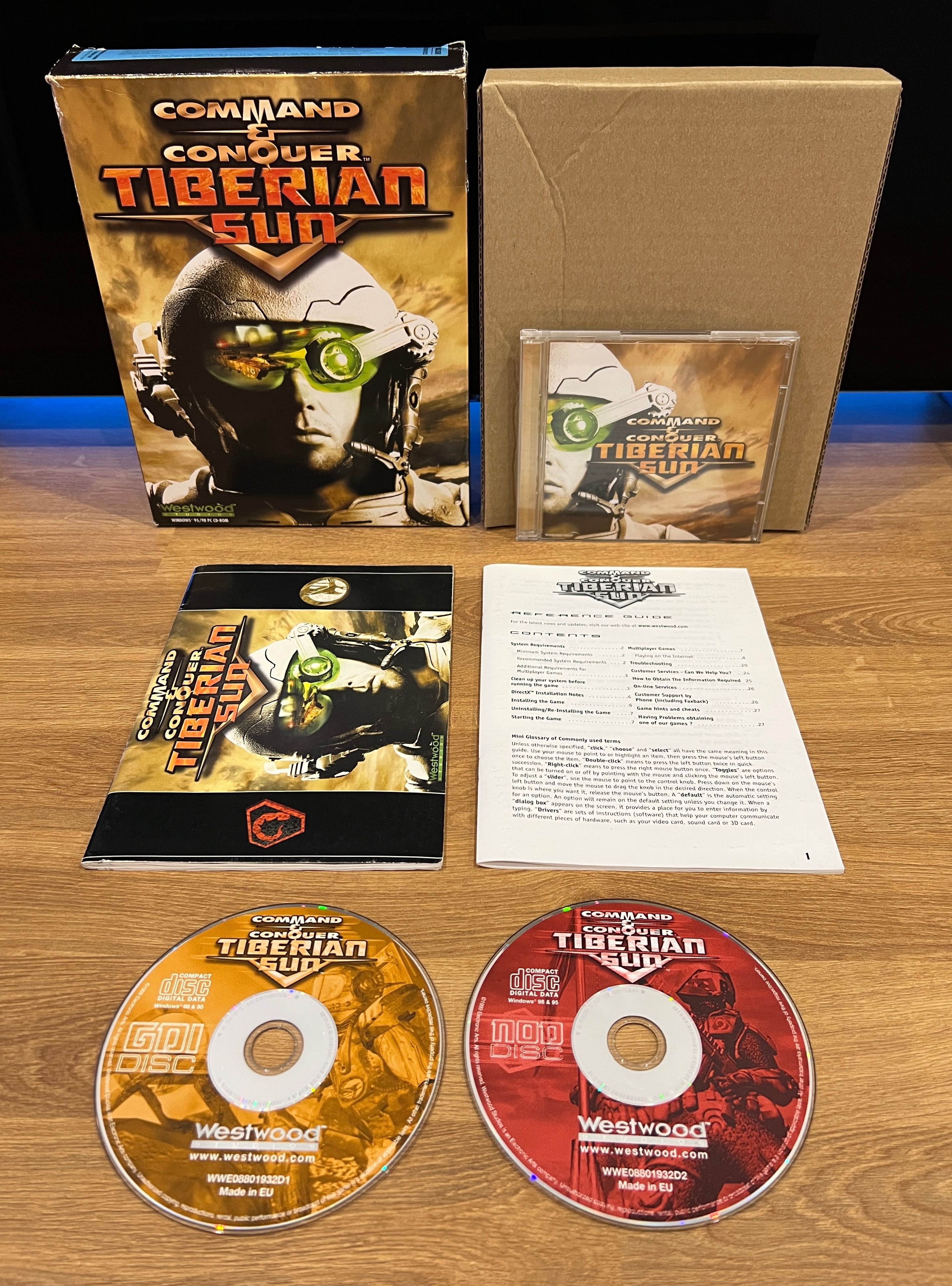 Command & Conquer Tiberian Sun (PC EN 1999) BIG BOX premierowe wydanie