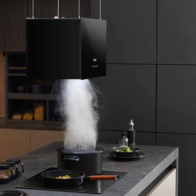 CIARRA Okap Kuchenny Wyspowy 48 cm 700 m³/h CBCB4850 WIFI APP (555b)