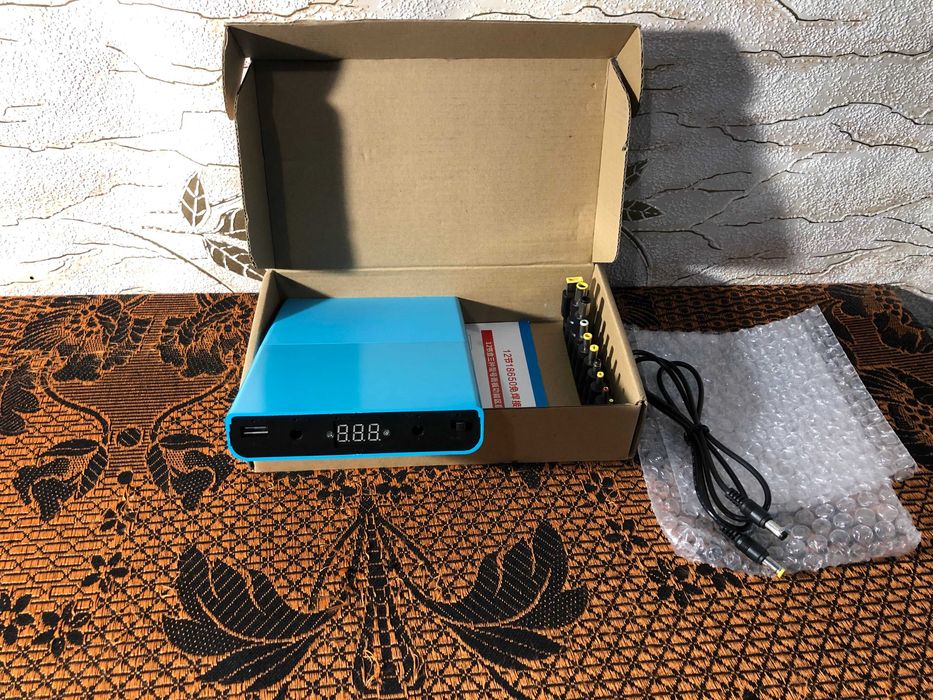DIY Kit DC UPS Powerbank ДБЖ безперебойник 12x18650 12-24V 60W