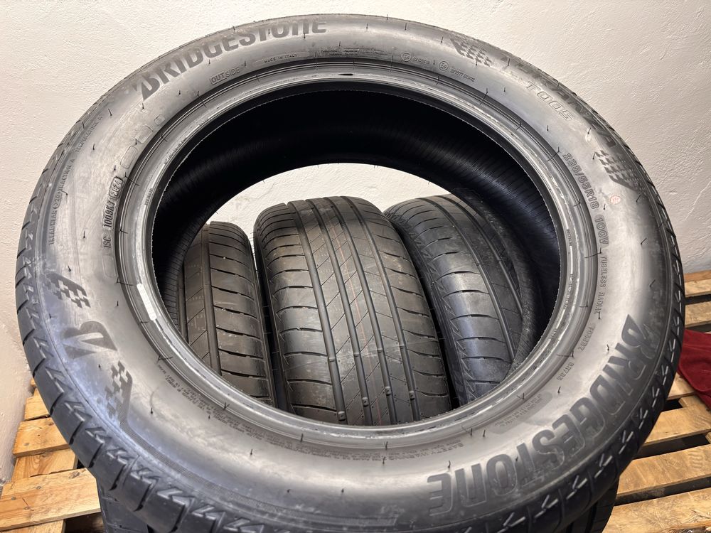 235/55/18 Bridgestone 2024r Komplet Opony letnie Nowe Jak nowe