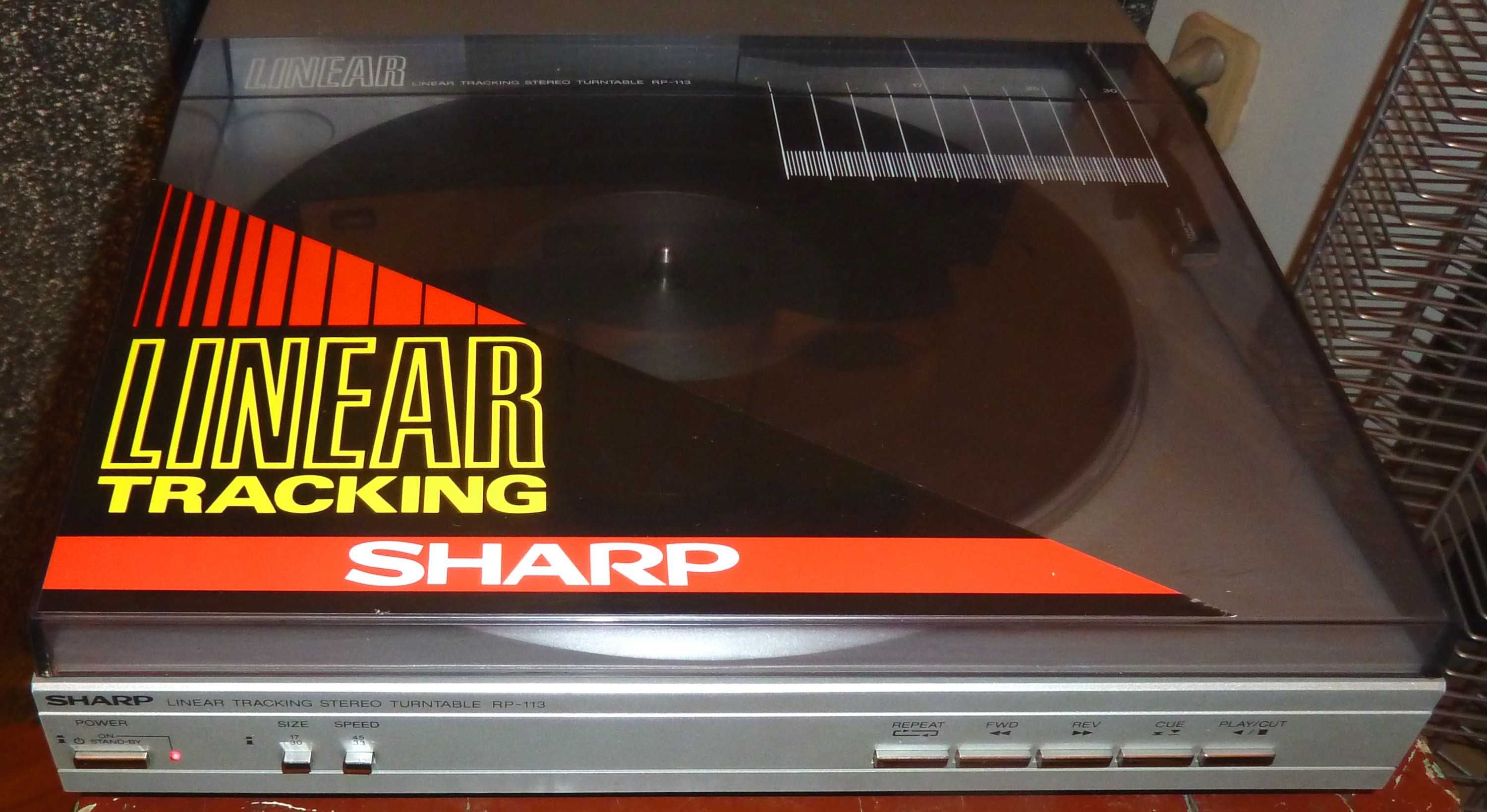JAPOŃSKI gramofon Sharp RP-113 linear tracking tangencjalny - Wrocław