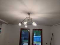 lampy wiszące 2 szt + kinkiet 1 szt