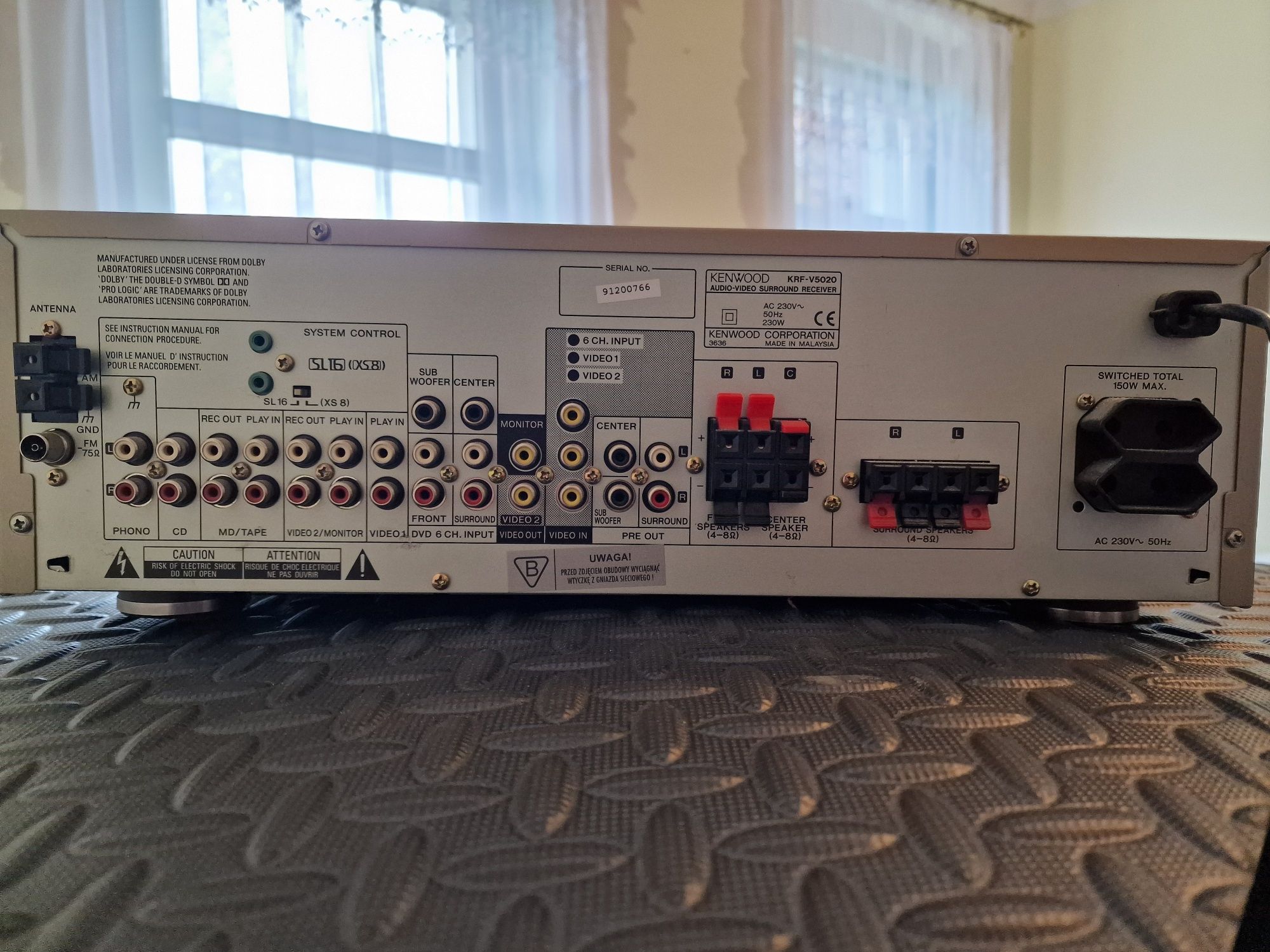 Amplituner/wzmacniacz Kenwood KRF-V5020
