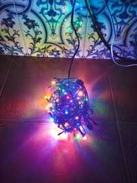 Luzes de natal 100 LED's multicolorido