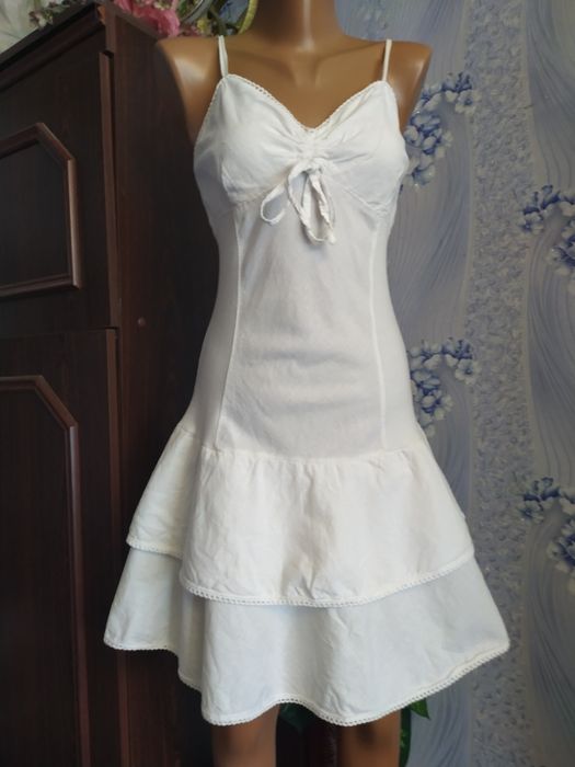 Лляна сукня. 60% льон. Платье лён.