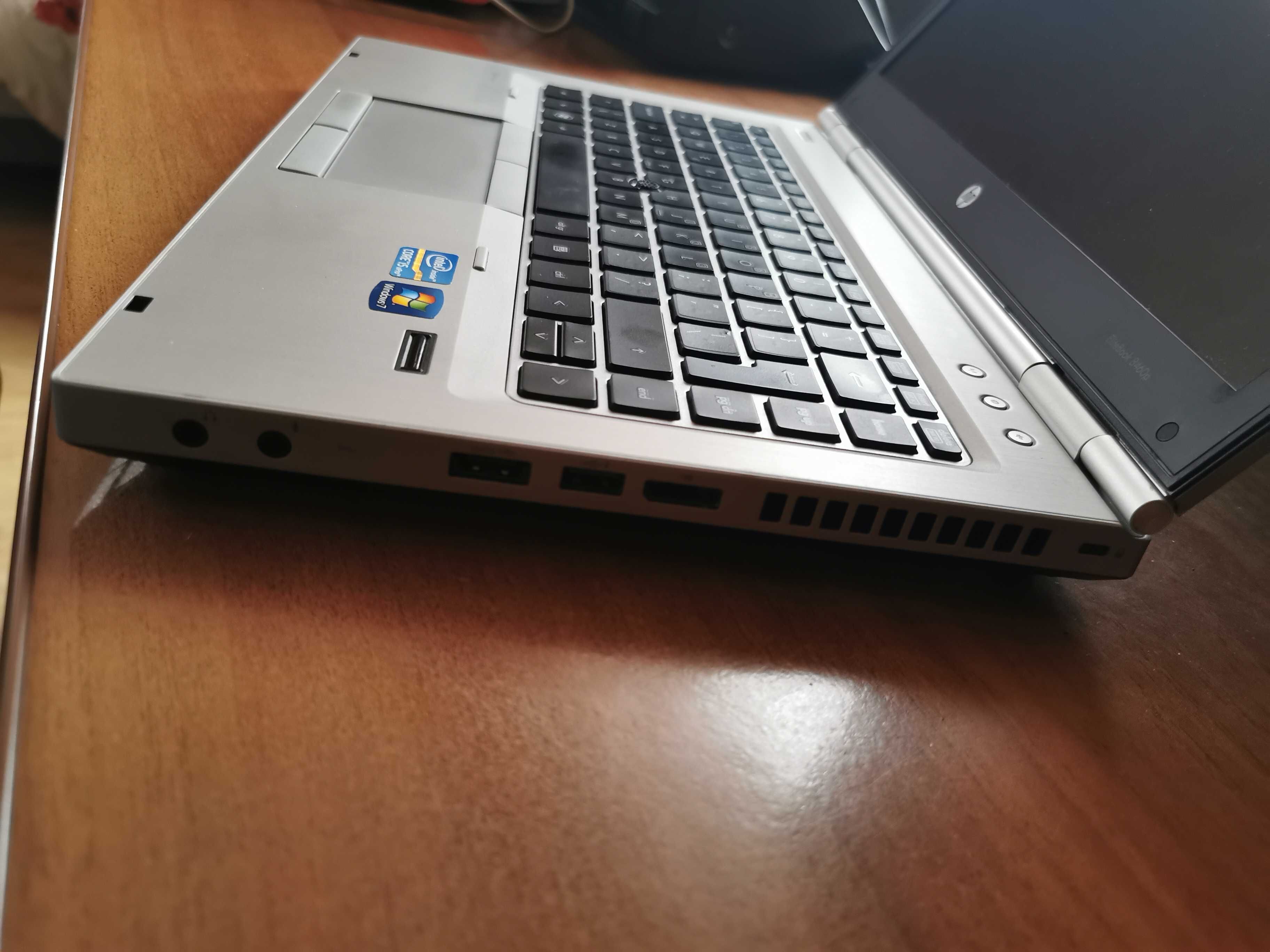 Laptop hp elitebook 8460p Intel Core i5 4gb tam 250GB HDD Win 10