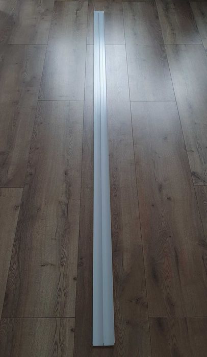 Tor górny prowadnica drzwi przesuwne szyna do szafy BIAŁY 250cm