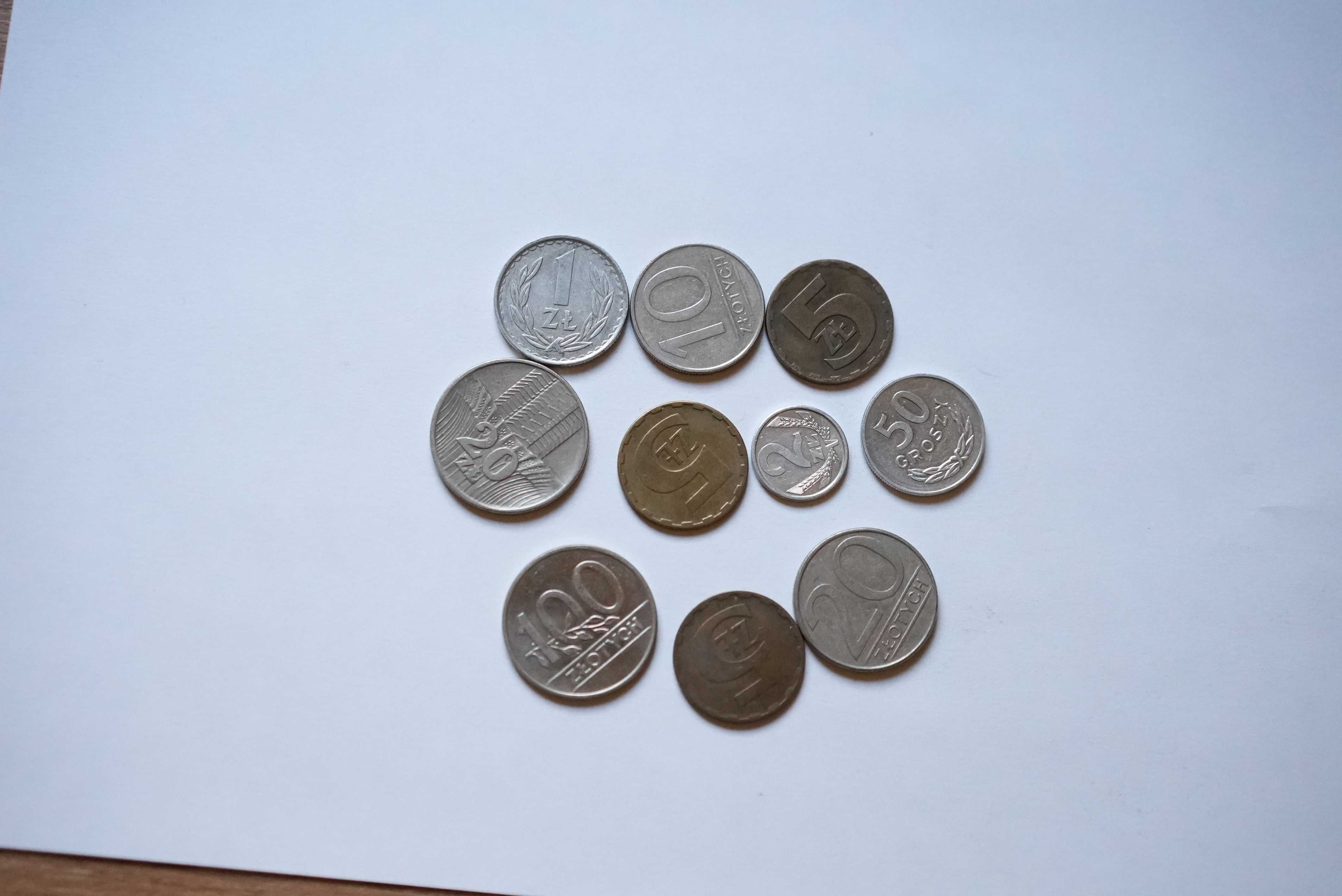 Stare monety Polskie zestaw