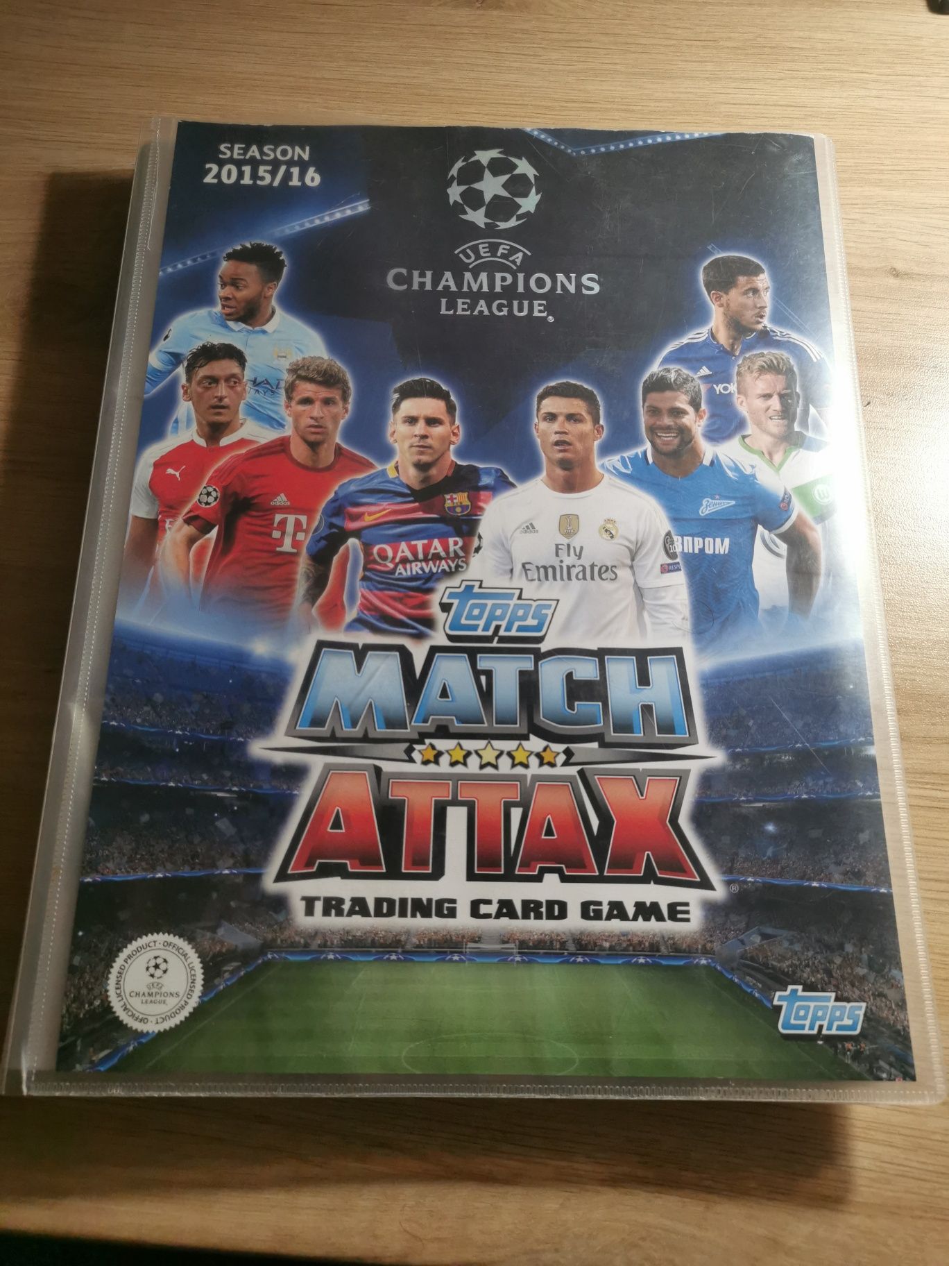 Prawie pełny album Match Attax 2015/16