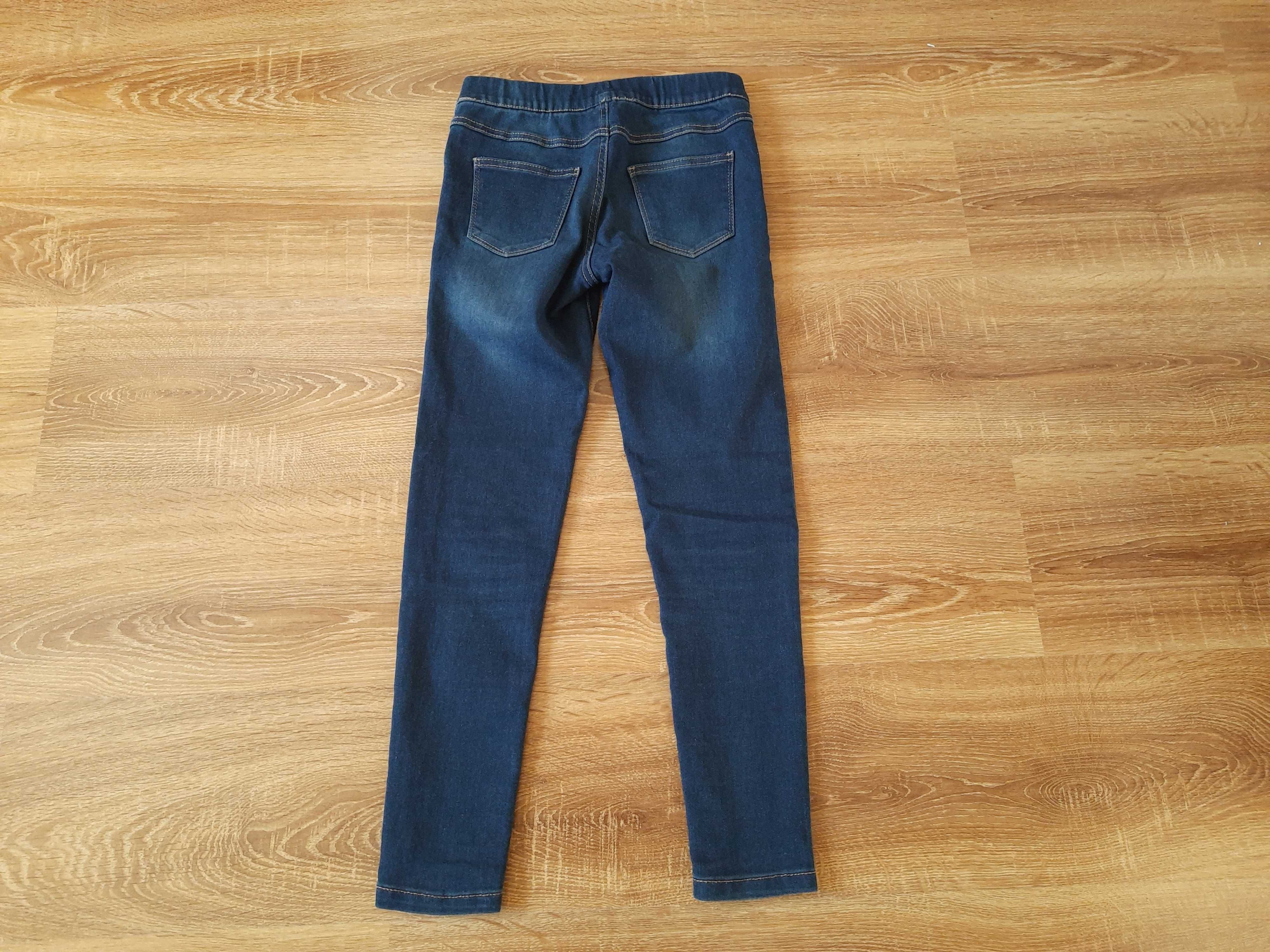 Spodnie Jeans dla dziewczynki 146cm.