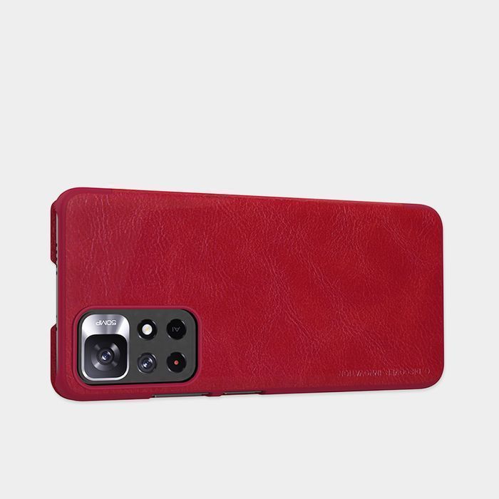 Etui Nillkin Qin Case do Xiaomi Redmi Note 11T/Poco M4 Pro 5G, Czarny