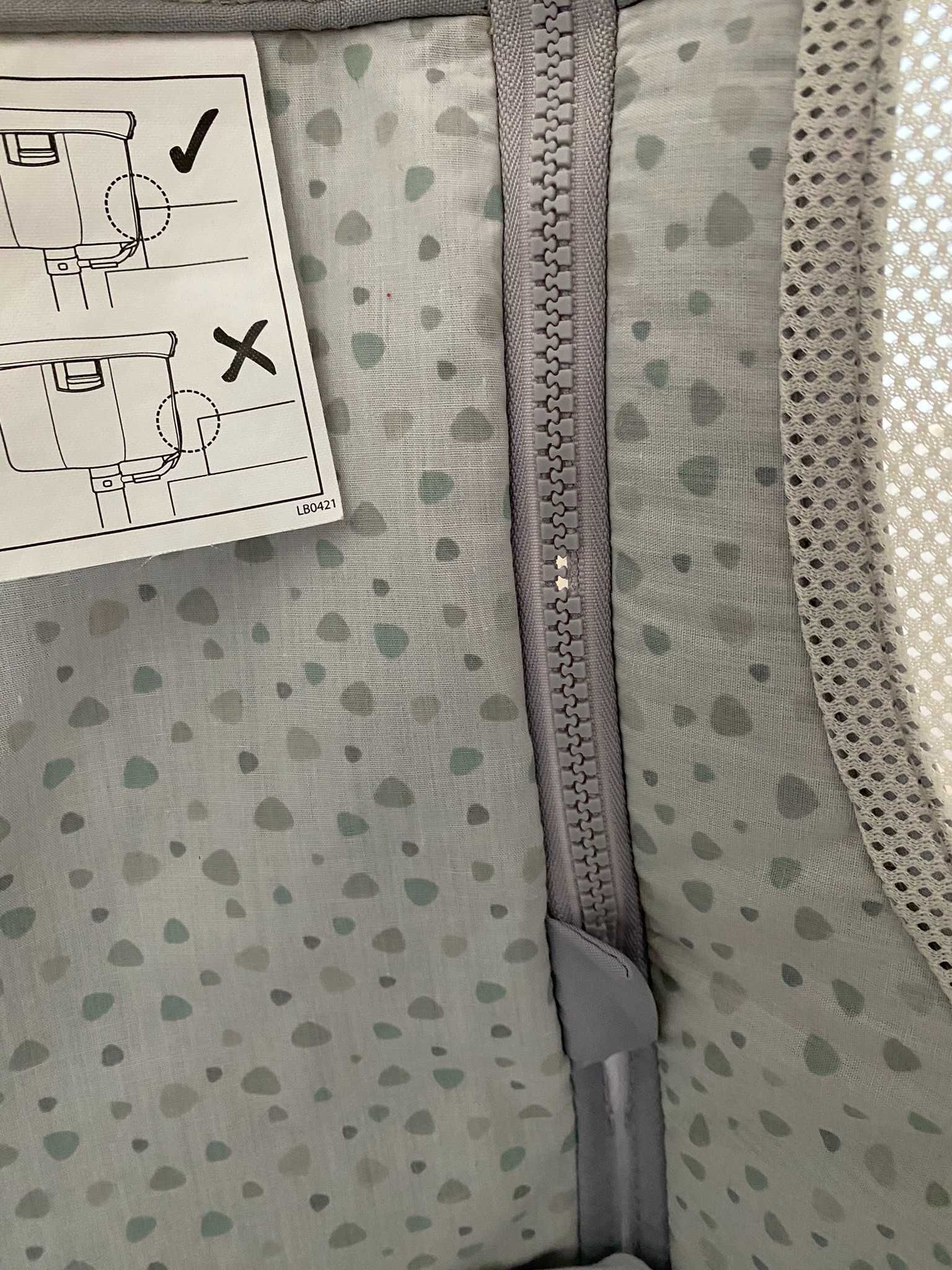 Vendo Berço Next 2 Me Light Grey Usado