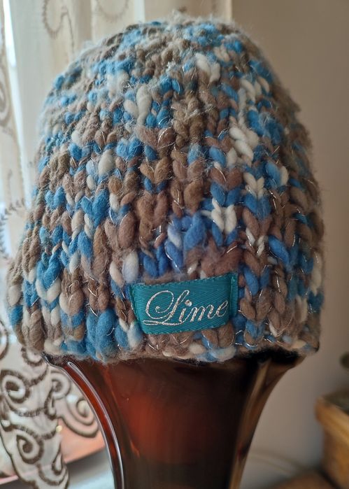 Czapka marki Clime • z domieszką wełny • wielokolorowa •