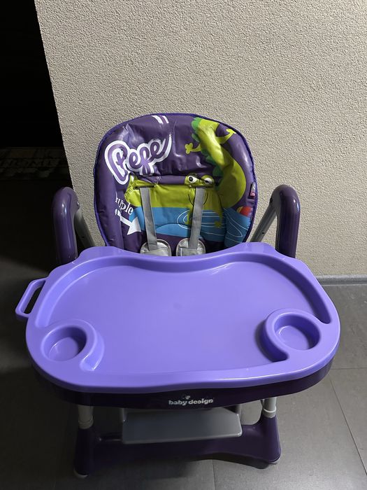 Стульчик для кормления Baby Design Pepe
