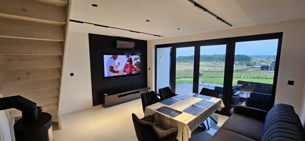 Domek jacuzzi cały rok sauna Święta Sylwester  Rusinowo Jarosławiec