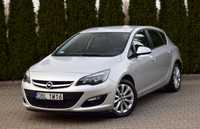 Opel Astra J 2013r 105 tyś km 1.4 Turbo 140KM Benzyna Grzana Kierownica Lift