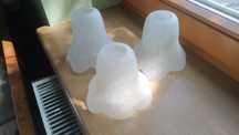 Klosze mleczne do lampy