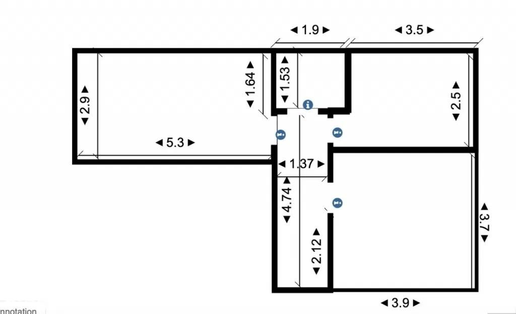 Mieszkanie wynajem 48m2 3 pokoje ul. Jagiellońska pl.Hallera Praga płn