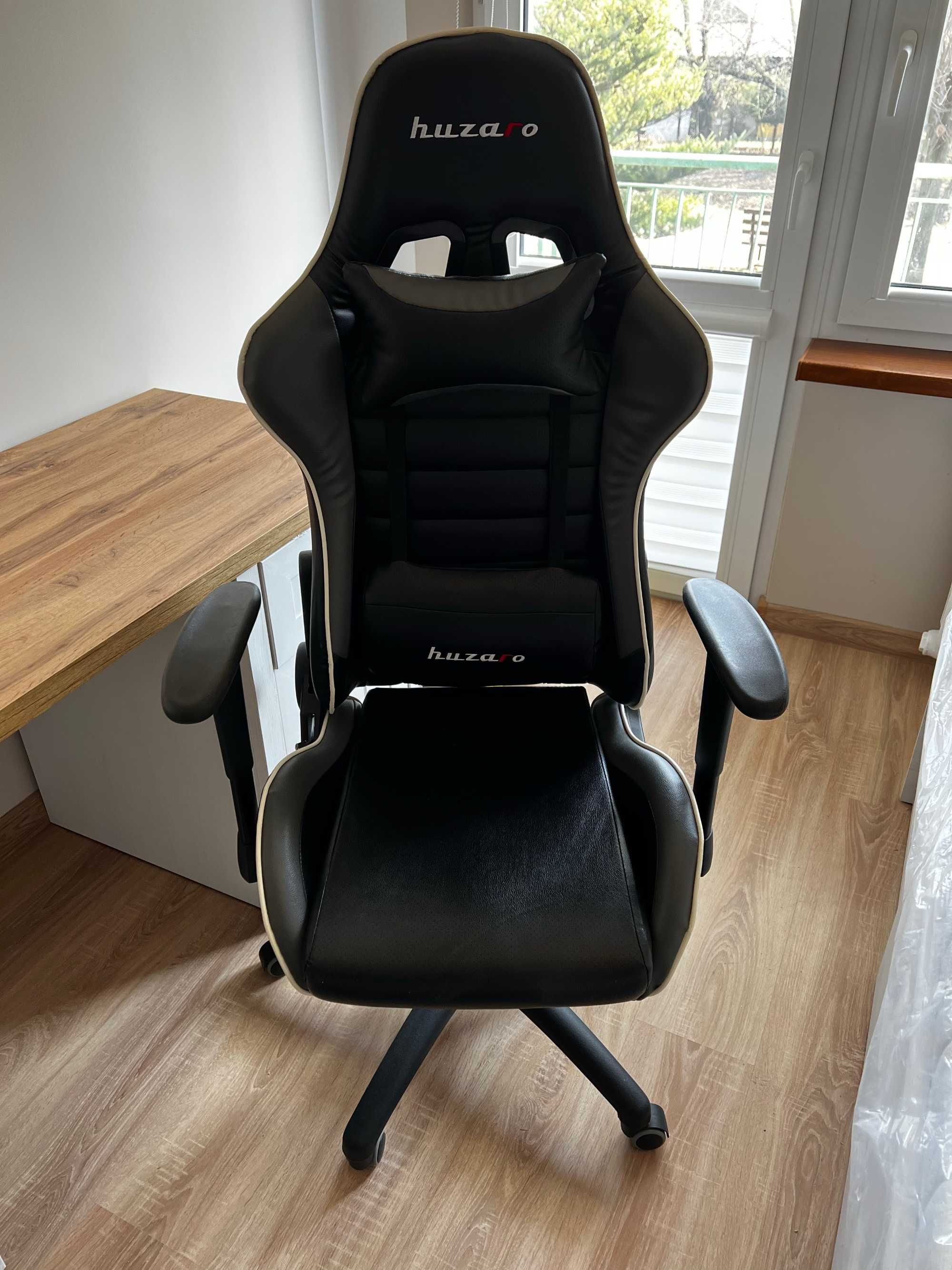 Fotel gamingowy Huzaro Force 6.0 Grey JAK NOWY fotel dla gracza