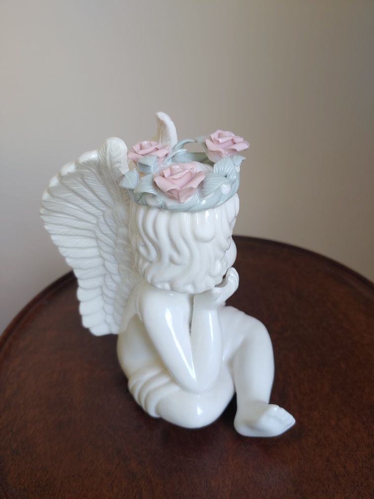Фарфоровая статуэтка ангел, винтаж Англия